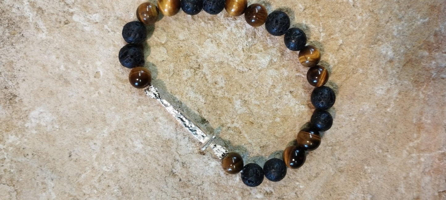 Bracciale Uomo con Antico Chiodo Romano